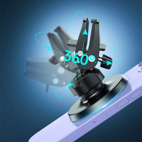 Kup Magnetický držák do auta MagSafe Crong Carclip Magnetic (černý) - CRG594 - {ean13} - Sklep Home Screen