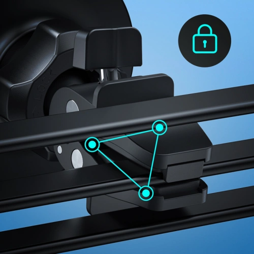 Kup Magnetický držák do auta MagSafe Crong Carclip Magnetic (černý) - CRG594 - {ean13} - Sklep Home Screen