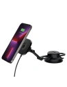 Uchwyt de mașină cu încărcător wireless Spigen OneTap Pro 3 Negru Dash Magnetic Car Mount (MagFit) Negru
