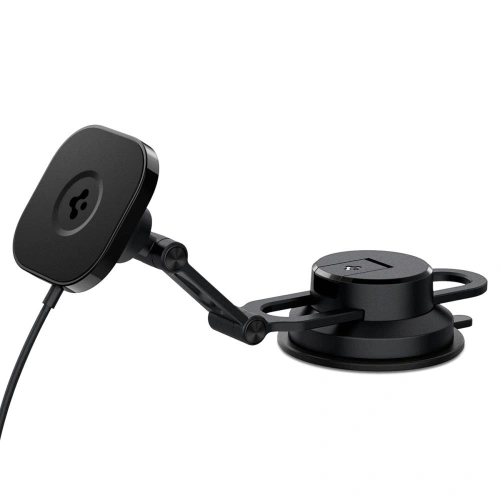 Kup Uchwyt de mașină cu încărcător wireless Spigen OneTap Pro 3 Negru Dash Magnetic Car Mount (MagFit) Negru - SPN2842 - {ean13} - Sklep Home Screen