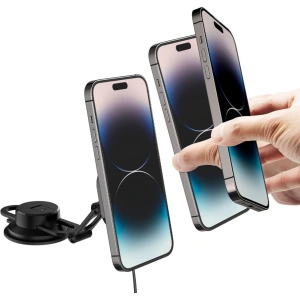 Kup Upevnění do auta s bezdrátovou nabíječkou Spigen OneTap Pro 3 Černé Dash Magnetic držák do auta (MagFit) Černé - SPN2842 - {ean13} - Sklep Home Screen