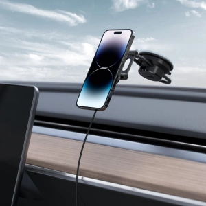 Kup Upevnění do auta s bezdrátovou nabíječkou Spigen OneTap Pro 3 Černé Dash Magnetic držák do auta (MagFit) Černé - SPN2842 - {ean13} - Sklep Home Screen