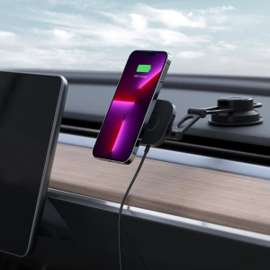 Kup Upevnění do auta s bezdrátovou nabíječkou Spigen OneTap Pro 3 Černé Dash Magnetic držák do auta (MagFit) Černé - SPN2842 - {ean13} - Sklep Home Screen