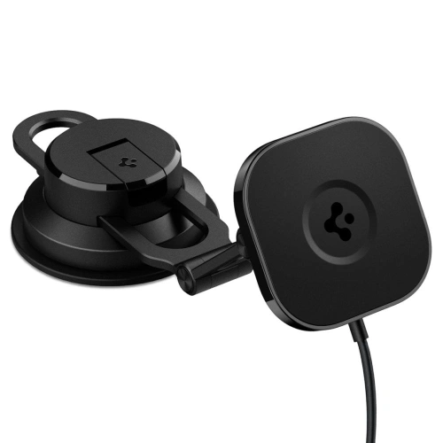 Kup Uchwyt de mașină cu încărcător wireless Spigen OneTap Pro 3 Negru Dash Magnetic Car Mount (MagFit) Negru - SPN2842 - {ean13} - Sklep Home Screen