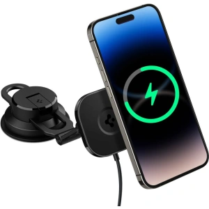 Kup Upevnění do auta s bezdrátovou nabíječkou Spigen OneTap Pro 3 Černé Dash Magnetic držák do auta (MagFit) Černé - SPN2842 - {ean13} - Sklep Home Screen