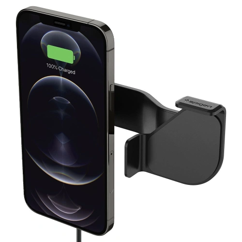 Kup Următorul suport auto cu încărcător wireless Spigen Tesla OneTap Pro Wireless Screen Car Mount (Mag Fit) Negru - SPN2843 - {ean13} - Sklep Home Screen