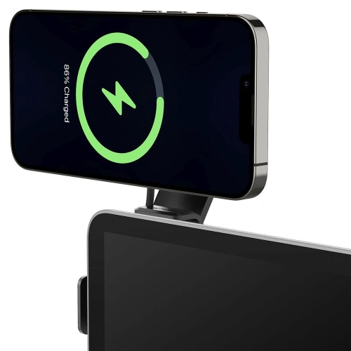 Kup Următorul suport auto cu încărcător wireless Spigen Tesla OneTap Pro Wireless Screen Car Mount (Mag Fit) Negru - SPN2843 - {ean13} - Sklep Home Screen