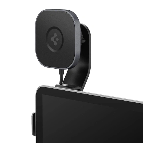 Kup Următorul suport auto cu încărcător wireless Spigen Tesla OneTap Pro Wireless Screen Car Mount (Mag Fit) Negru - SPN2843 - {ean13} - Sklep Home Screen
