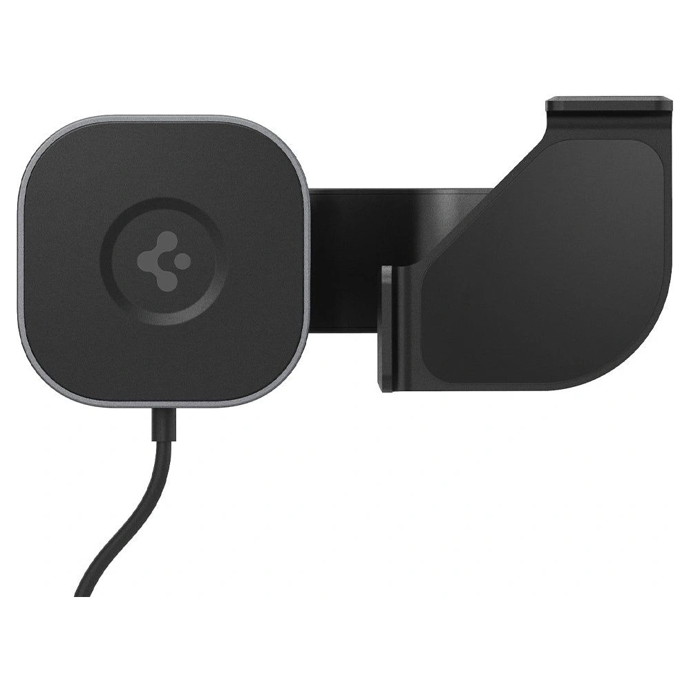 Uchwyt samochodowy z ładowarką bezprzewodową Spigen Tesla OneTap Pro Wireless Screen Car Mount (Mag Fit) Black
