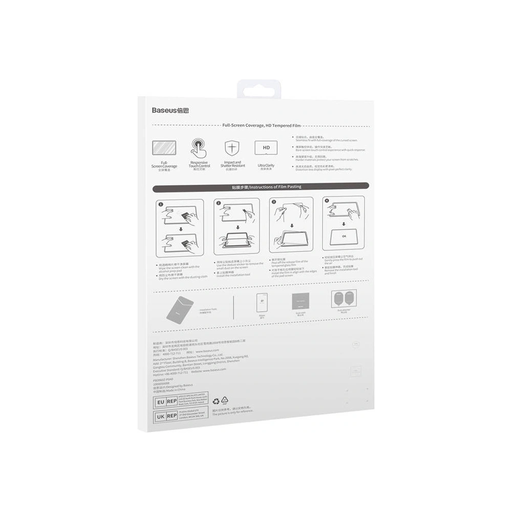 Szkło hartowane Baseus Crystal 0.3mm Huawei MatePad 11 10.4