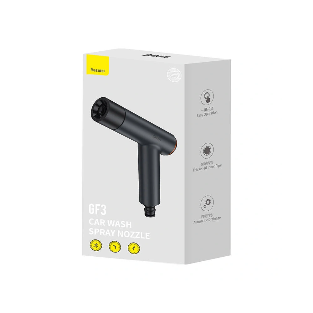 Dysza nawadniająca do węża ogrodowego Baseus GF3 (ciemny szary)