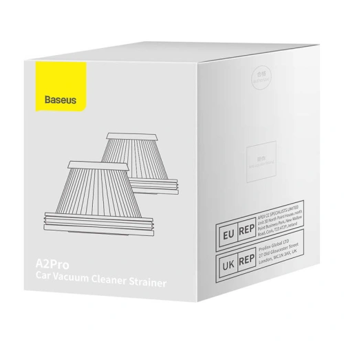 Kup Filtr do odstraňovače prachu automobilu Baseus A2Pro (bílý) [2 PACK] - BSU4003 - {ean13} - Sklep Home Screen