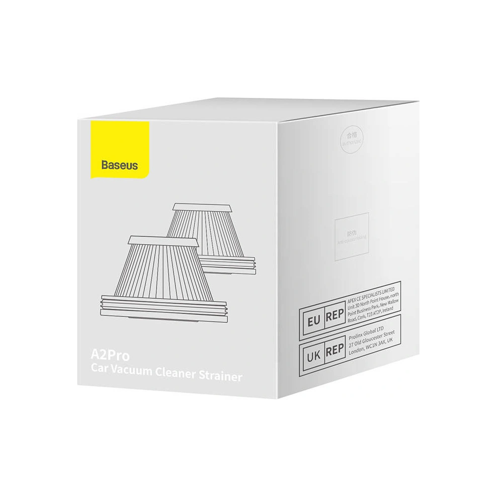 Filtr do odkurzacza samochodowego Baseus A2Pro (biały) [2 PACK]