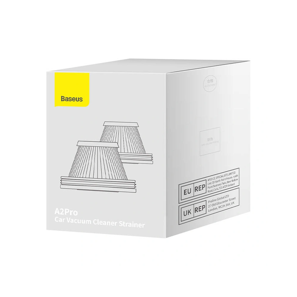 Filtr do odkurzacza samochodowego Baseus A2Pro (czarny) [2 PACK]