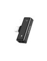 USAMS US-SJ270 AU05 2in1 Lightning Adapter schwarz/schwarz