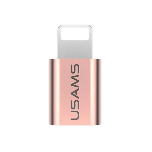 Kup USAMS US-SJ014 microUSB/Blitzadapter Roségold/Rosegold - USA940 - {ean13} - Sklep Home Screen