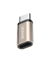 USAMS US-SJ021 microUSB/USB-C Adapter gold/gold
