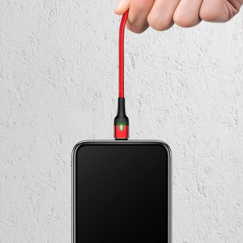 Kup USAMS US-SJ327 U28 mágneses kábel USB-A/USB-C 2A/3A Gyors Töltés 1m piros/red - USA942 - {ean13} - Sklep Home Screen