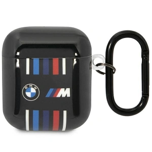 Kup Etui BMW BMA222SWTK Apple AirPods 2/1 negru/black Multiple Colored Lines - BMW416 - {ean13} - Sklep Home Screen