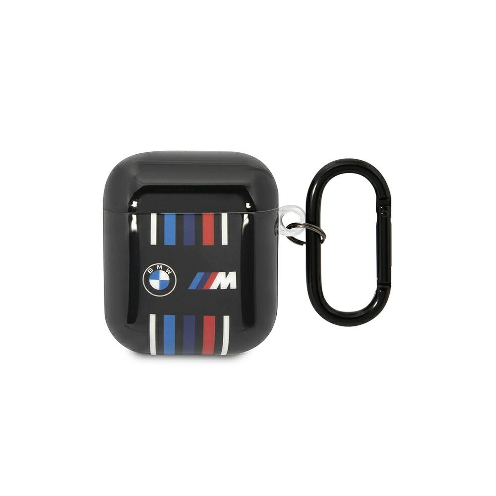 Etui BMW BMA222SWTK Apple AirPods 2/1 czarny/black Multiple Colored Lines