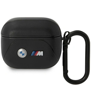 Kup Etui BMW BMA322PVTK Apple AirPods 3 negru/black Leather Curved Line - BMW418 - {ean13} - Sklep Home Screen