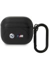 BMW Apple Tasche BMA322PVTK AirPods 3 schwarz/schwarz Leder Curved Line