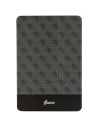 Guess Apple Tasche GUFC10PS4SGK iPad 10.2 2019/2020/2021 (7., 8. und 9. Generation) schwarz/schwarz 4G Stripe Allover