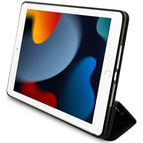 Kup Guess Apple Tasche GUFC10PS4SGK iPad 10.2 2019/2020/2021 (7., 8. und 9. Generation) schwarz/schwarz 4G Stripe Allover - GUE2431 - {ean13} - Sklep Home Screen
