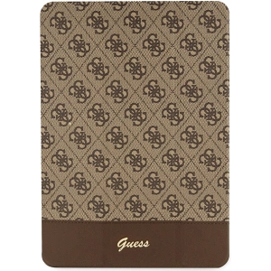 Kup Etui Guess GUFC10PS4SGW Apple iPad 10.2 2019/2020/2021 (7., 8. i 9. generacji) brązowy/brown 4G Stripe Allover - GUE2433 - {ean13} - Sklep Home Screen