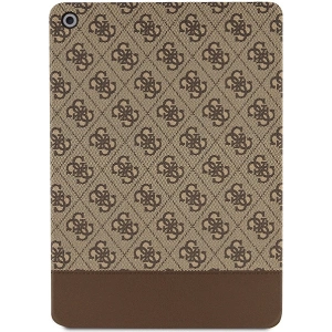 Kup Etui Guess GUFC10PS4SGW Apple iPad 10.2 2019/2020/2021 (7., 8. i 9. generacji) brązowy/brown 4G Stripe Allover - GUE2433 - {ean13} - Sklep Home Screen