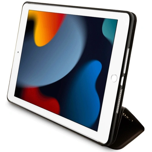 Kup Etui Guess GUFC10PS4SGW Apple iPad 10.2 2019/2020/2021 (7., 8. i 9. generacji) brązowy/brown 4G Stripe Allover - GUE2433 - {ean13} - Sklep Home Screen