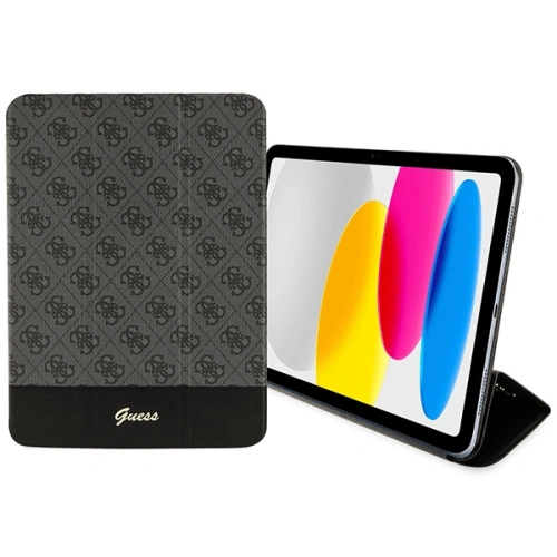 Kup Etui Guess GUFC11PS4SGK Apple iPad 10.9 2022 (10. generacji) czarny/black 4G Stripe Allover - GUE2434 - {ean13} - Sklep Home Screen