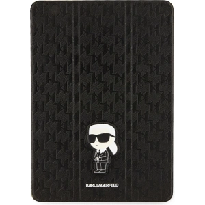 Kup Etui Karl Lagerfeld KLFC10SAKHPKK Apple iPad 10.2 2019/2020/2021 (7., 8. i 9. generacji) czarny/black Saffiano Monogram Ikonik Magnet Allover - KLD1525 - {ean13} - Sklep Home Screen