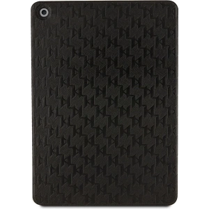 Kup Etui Karl Lagerfeld KLFC10SAKHPKK Apple iPad 10.2 2019/2020/2021 (7., 8. i 9. generacji) czarny/black Saffiano Monogram Ikonik Magnet Allover - KLD1525 - {ean13} - Sklep Home Screen