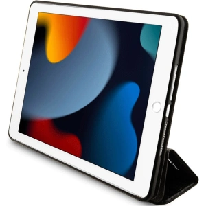 Kup Etui Karl Lagerfeld KLFC10SAKHPKK Apple iPad 10.2 2019/2020/2021 (7., 8. i 9. generacji) czarny/black Saffiano Monogram Ikonik Magnet Allover - KLD1525 - {ean13} - Sklep Home Screen