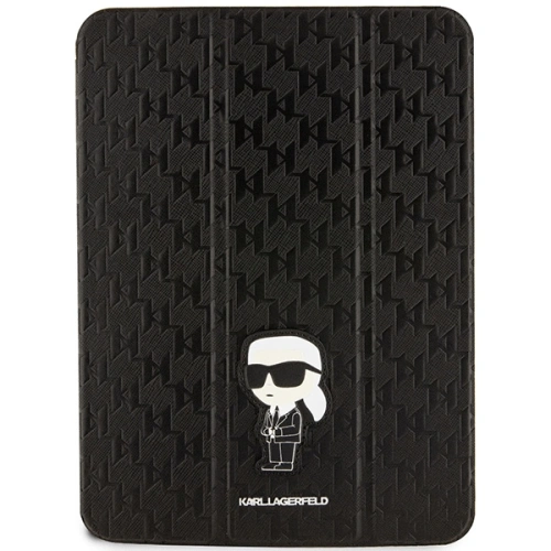 Kup Karl Lagerfeld Apple Tasche KLFC11SAKHPKK iPad 10.9 2022 (10. Generation) schwarz/schwarz Saffiano Monogramm Ikonik Magnet Allover - KLD1527 - {ean13} - Sklep Home Screen