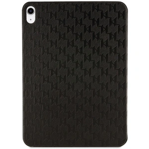 Kup Etui Karl Lagerfeld KLFC11SAKHPKK Apple iPad 10.9 2022 (a 10-a generație) negru/black Saffiano Monogram Ikonik Magnet Allover - KLD1527 - {ean13} - Sklep Home Screen