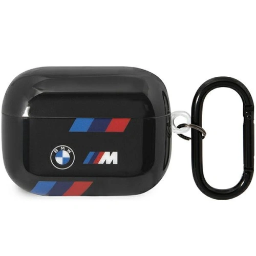 Kup Etui BMW BMAP222SOTK Apple AirPods Pro 2 černý/black Tricolor Stripes - BMW421 - {ean13} - Sklep Home Screen