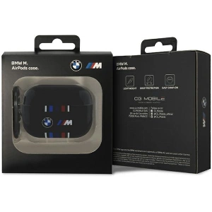 Buy BMW BMAP222SWTK Apple AirPods Pro 2 black Multiple Colored Lines - BMW422 - {ean13} - Home Screen Store Europe