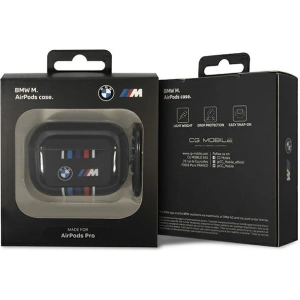 Buy BMW BMAP22SWTK Apple AirPods Pro black Multiple Colored Lines - BMW424 - {ean13} - Home Screen Store Europe