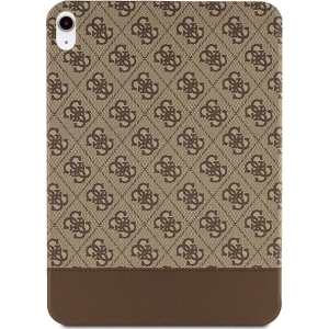 Buy Guess GUFC11PS4SGW Apple iPad 10.9 2022 (10 gen) brown 4G Stripe Allover - GUE2436 - {ean13} - Home Screen Store Europe