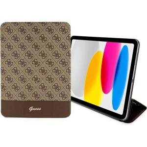 Buy Guess GUFC11PS4SGW Apple iPad 10.9 2022 (10 gen) brown 4G Stripe Allover - GUE2436 - {ean13} - Home Screen Store Europe