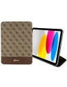 Kup Guess Apple Tasche GUFC11PS4SGW iPad 10.9 2022 (10. Generation) braun/braun 4G Stripe Allover - GUE2436 - {ean13} - Sklep Home Screen