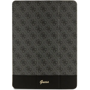 Kup Etui Guess GUFCP12PS4SGK Apple iPad Pro 12.9 2020/2021/2022 (4., 5. és 6. generáció) fekete/black 4G Stripe Allover - GUE2437 - {ean13} - Sklep Home Screen