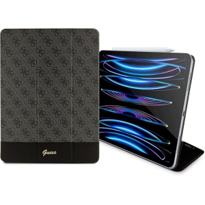 Kup Guess Apple Tasche GUFCP12PS4SGK iPad Pro 12.9 2020/2021/2022 (4., 5. und 6. Generation) schwarz/schwarz 4G Stripe Allover - GUE2437 - {ean13} - Sklep Home Screen
