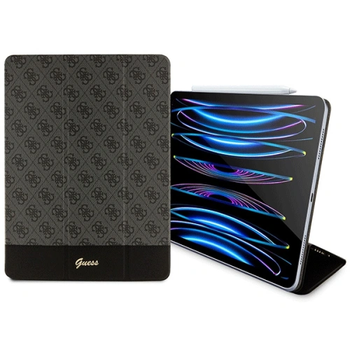 Kup Etui Guess GUFCP12PS4SGK Apple iPad Pro 12.9 2020/2021/2022 (4., 5. a 6. generace) černý/black 4G Stripe Allover - GUE2437 - {ean13} - Sklep Home Screen