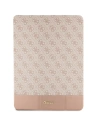 Etui Guess GUFCP12PS4SGP Apple iPad Pro 12.9 2020/2021/2022 (4., 5. a 6. generace) růžový/pink 4G Stripe Allover