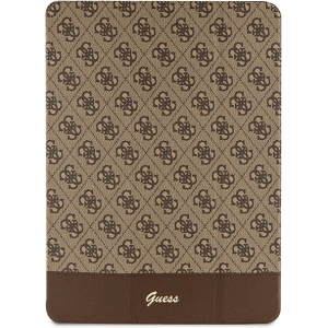 Kup Etui Guess GUFCP12PS4SGW Apple iPad Pro 12.9 2020/2021/2022 (4., 5. i 6. generacji) brązowy/brown 4G Stripe Allover - GUE2439 - {ean13} - Sklep Home Screen