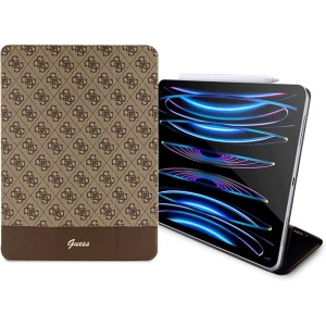 Kup Guess Apple Tasche GUFCP12PS4SGW iPad Pro 12.9 2020/2021/2022 (4., 5. und 6. Generation) braun/braun 4G Stripe Allover - GUE2439 - {ean13} - Sklep Home Screen