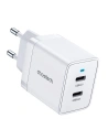 Choetech Ladegerät PD5006 2x USB-C, 40W (weiß)